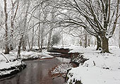 Highland Water in the Snow image ref 363