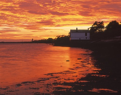 Coast : Fiery Sunset at Lepe